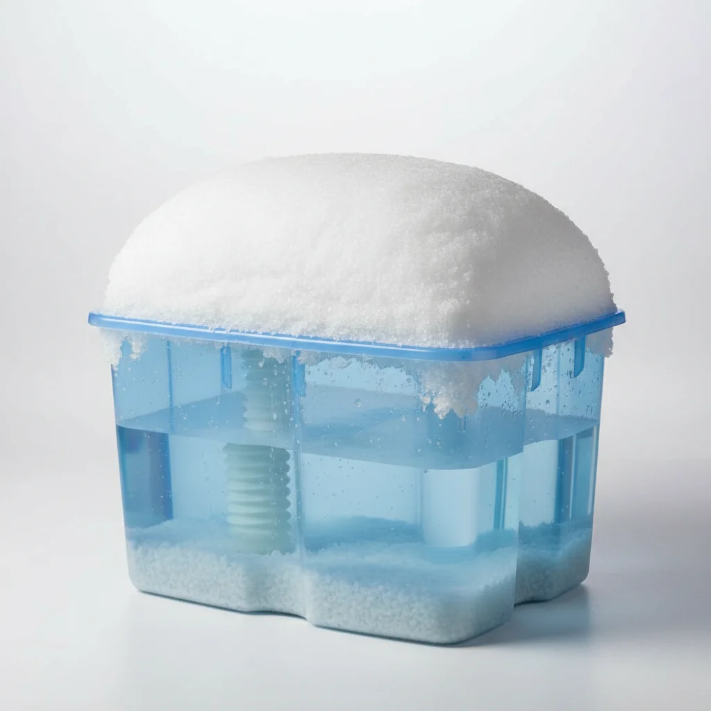 water softener salt bridge